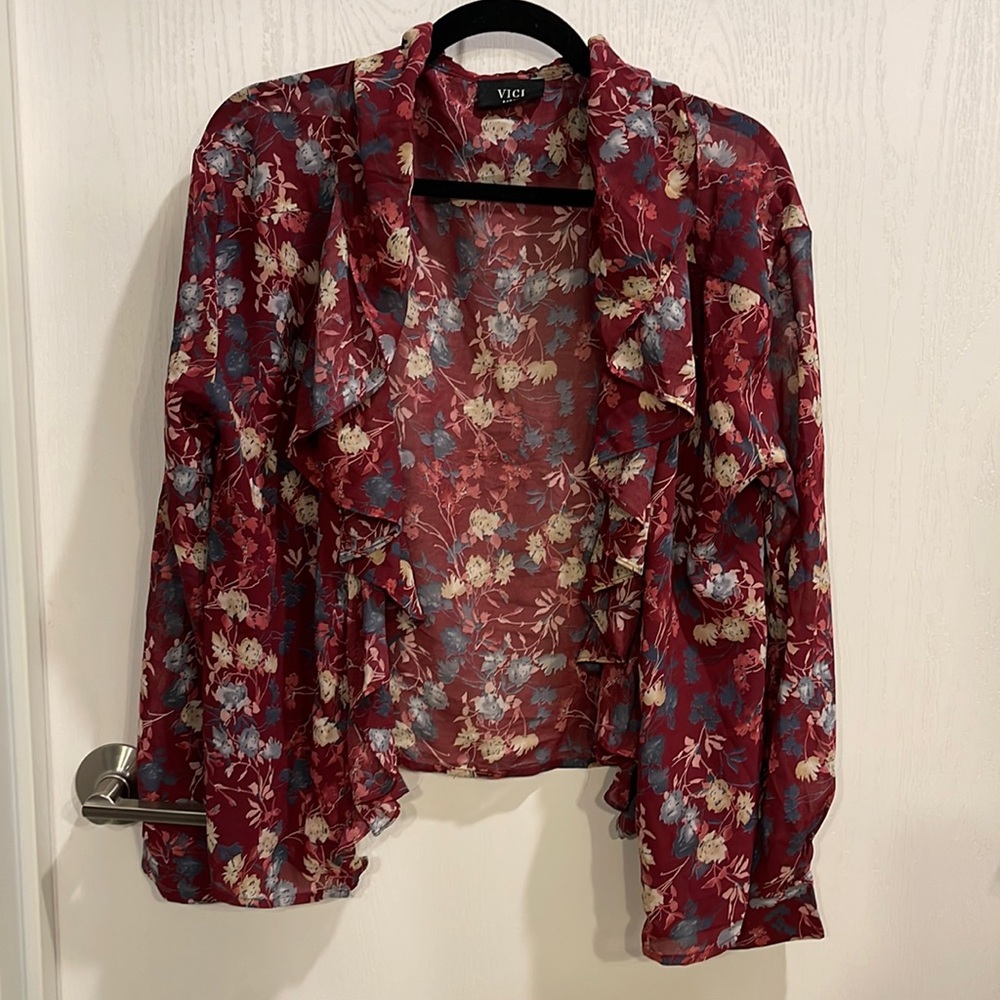 L Vici Cardigan NWOT
